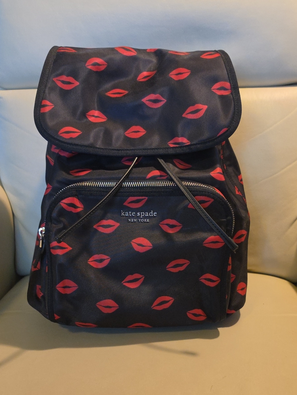 Kate Spade The Little Better Sam Kisses Medium Backpack